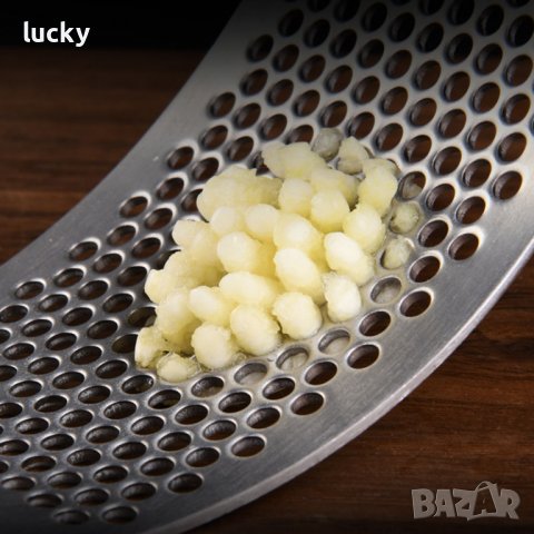 Ръчна преса за чесън от неръждаема стомана, снимка 11 - Други - 39433544