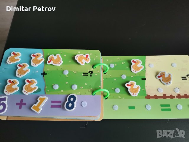 Монтесори Образователна тиха книжка, снимка 6 - Образователни игри - 42714956