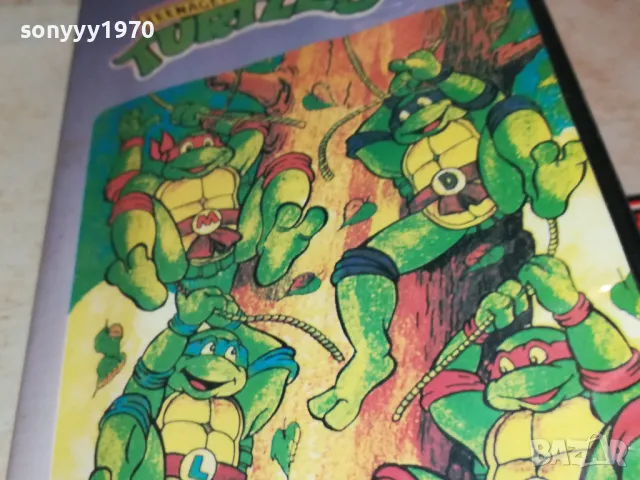 заявена-TURTLES-VHS VIDEO TAPE 2105251713, снимка 7 - Анимации - 50378636