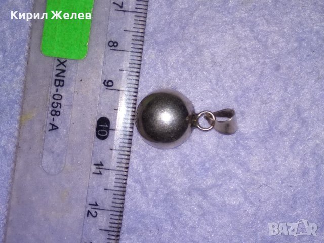 ЕЛЕГАНТЕН СРЕБЪРЕН АНГЛИЙСКИ АРТ ПЕНДАНТ СТЕРЛИНГОВО СРЕБРО 925 РЕТРО МЕДАЛЬОН 25795, снимка 7 - Колиета, медальони, синджири - 39319539