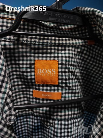 Hugo Boss Риза/Мъжка M, снимка 2 - Ризи - 38291362