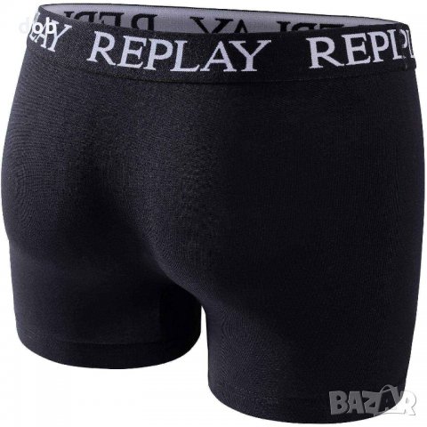 Мъжки боксерки Replay Boxer 3-Pack Underwear, оригинал, снимка 6 - Бельо - 29654548