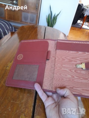 Стара чантичка за документи Techsnabexport, снимка 4 - Други ценни предмети - 36863230