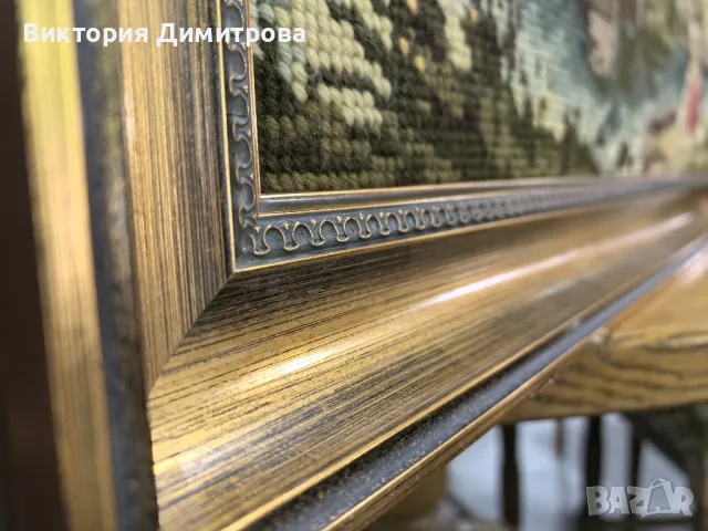 Гоблен "Воденицата" - голям размер, снимка 8 - Гоблени - 50312688