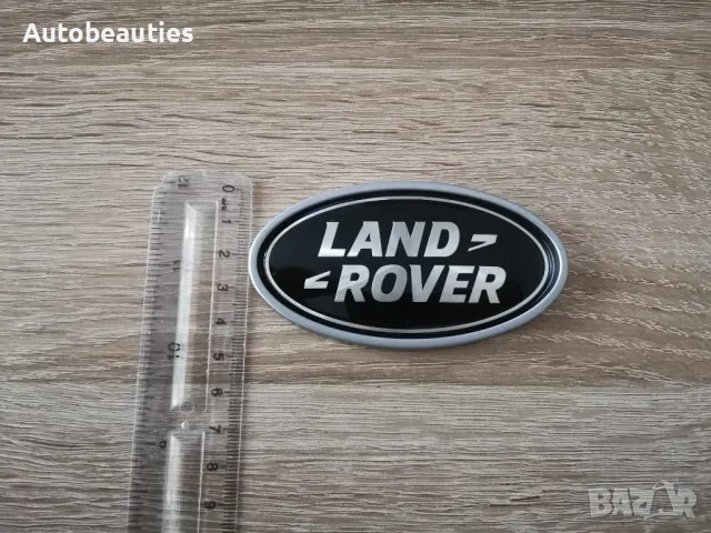 задна черна емблема лого Land Rover, снимка 3 - Аксесоари и консумативи - 48646856