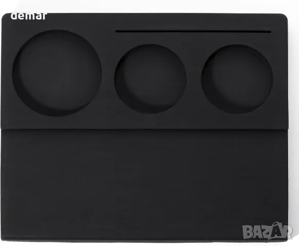 Normcore Espresso Tamping Station V3, Силиконова подложка за набиване на кафе, черна, снимка 2 - Други стоки за дома - 48718057