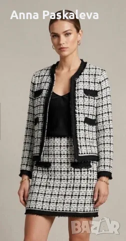 Комплект сако и пола Zara, снимка 2 - Комплекти - 56257425