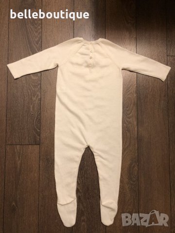 Бебешки гащеризон ромпър за момиченце 6-9 мес. Бенетон Benetton, снимка 2 - Бебешки гащеризони - 33751276
