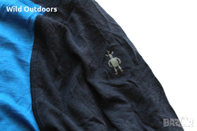 SMARTWOOL - мъжка мерино горница, размер М, снимка 3 - Спортни дрехи, екипи - 53897885