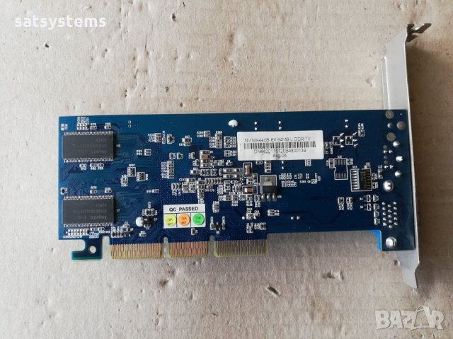 Видео карта NVidia GeForce 4 Manli MX440B-8X 64MB DDR 128bit AGP, снимка 6 - Видеокарти - 30804961