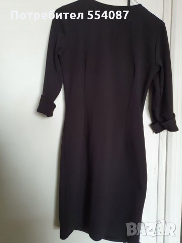 Нова черна рокля, снимка 3 - Рокли - 31106232