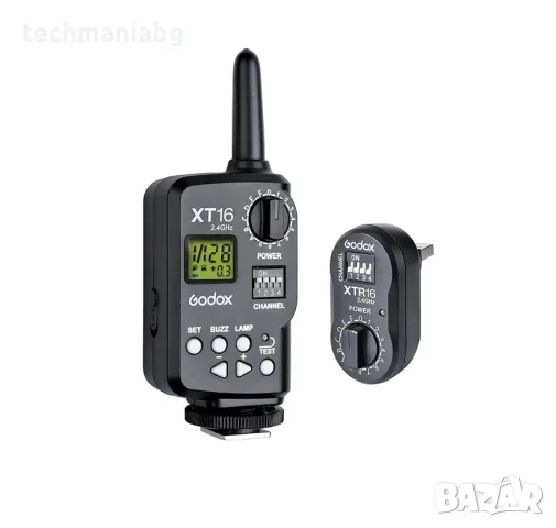 Радиосинхронизатор Godox XT-16 2.4 GHz – предавател и приемник