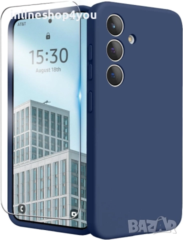 Матов Силиконов Кейс за Samsung Galaxy S24 / S24+ /S24FE / S25, снимка 4 - Калъфи, кейсове - 52647564