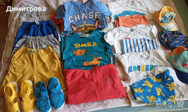 Летен лот дрешки за момче на символична цена размер 122-128см, снимка 3 - Детски комплекти - 53996832