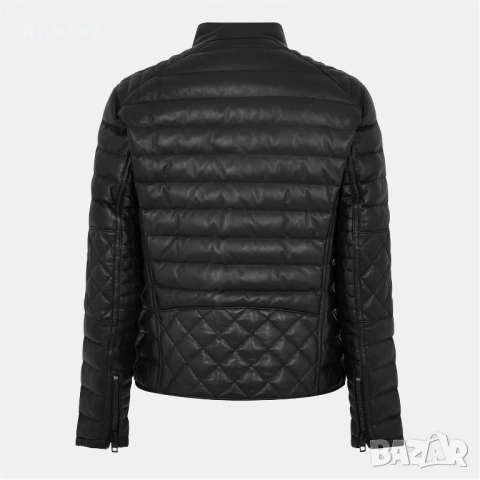 Hugo Boss John In - Оригинално мъжко кожено яке размер 50, 52, снимка 4 - Якета - 53298342