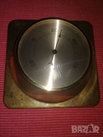 Стар месингов термометър. , снимка 7 - Антикварни и старинни предмети - 33962385