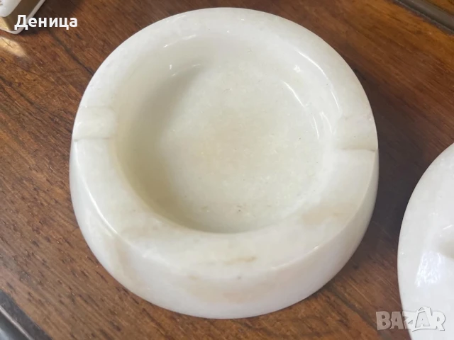 Два п@пелника от мрамор MINERALIMEX ръчна изработака Този с етикет-10.5/2.5 см Цена-15 лв , снимка 7 - Други - 50719059