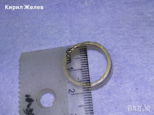 Стара МАСИВНА СРЕБЪРНА СТИЛНА ХАЛКА ПРЪСТЕН СРЕБРО 925 РЪЧНА МАЙСТОРСКА АРТ ИЗРАБОТКА 40517, снимка 6 - Пръстени - 42599893