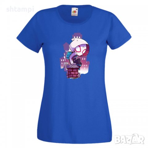 Дамска тениска Marvel Spider Gwen  Игра,Изненада,Подарък,Геймър,, снимка 5 - Тениски - 36785347