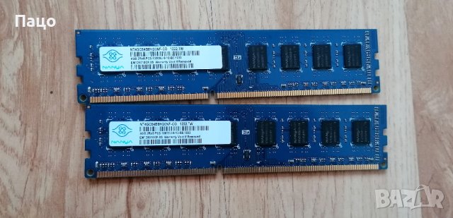 NANYA PC3-10600U Desktop Memory 2x4GB  8GB , снимка 5 - RAM памет - 42518302