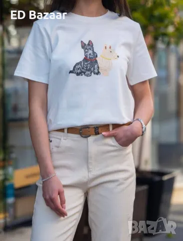 Тениска с кученца, снимка 1