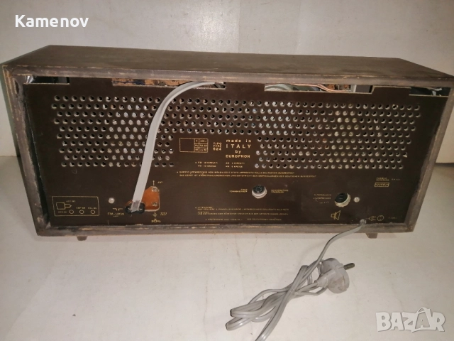 лампово радио, снимка 4 - Радиокасетофони, транзистори - 51978323