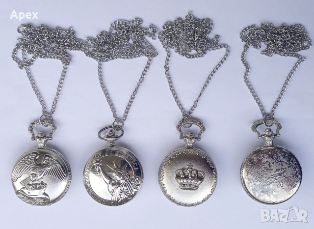 Луксозен Мъжки Джобен Часовник Верижка.Кюстек. Джобни Часовници с Верига.Ретро Часовник.Pocket Watch, снимка 9 - Джобни - 54169130