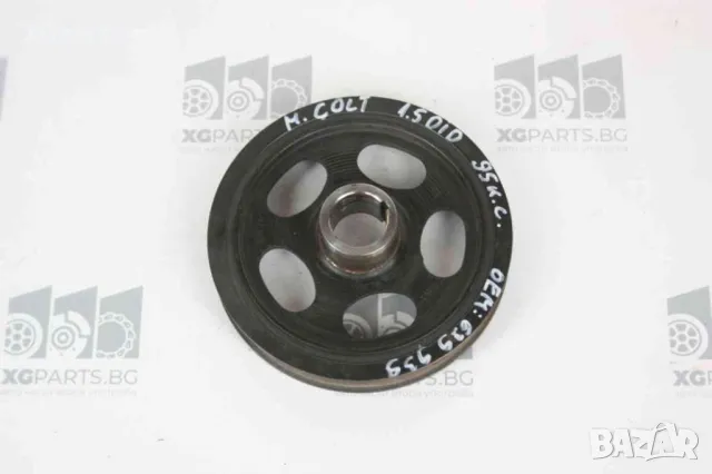 Демпферна шайба за Mitsubishi Colt VI 1.5DID 68 к.с. (2004-2012), снимка 3 - Части - 47516992