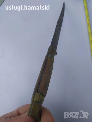Стар колекционерски нож, снимка 9 - Антикварни и старинни предмети - 52963966