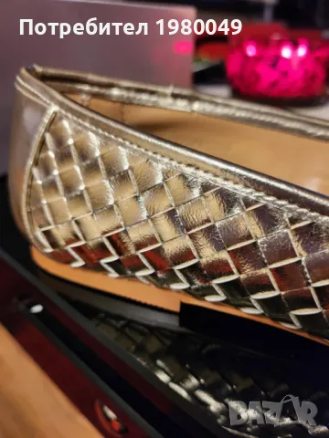 Чисто нови обувки от естествена кожа, снимка 4 - Дамски ежедневни обувки - 48229208