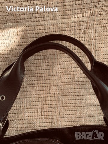 Голяма скъпа чанта shopper(или tote) JUCCA Италия, снимка 5 - Чанти - 38139557