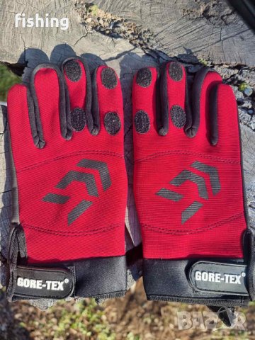 Промо GORE-TEX Ръкавици Daiwa Черен/червен, снимка 4 - Екипировка - 39645523