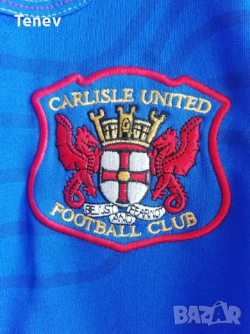 Carlisle United Carbrini оригинална тениска фланелка Карлайл Юнайтед L, снимка 6 - Тениски - 39444941