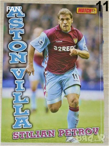 Плакати / постери на Димитър Бербатов Манчестър Юн., Стилиян Петров, Бончо Генчев, Светослав Тодоров, снимка 11 - Фен артикули - 40579660