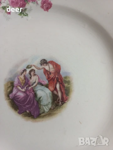 Оригинални, стари, италиански чинии, снимка 4 - Чинии - 50935423