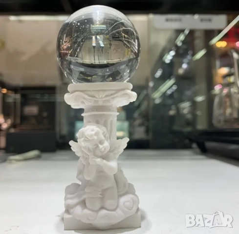 Молд ангелче с колона, снимка 3 - Форми - 51500562