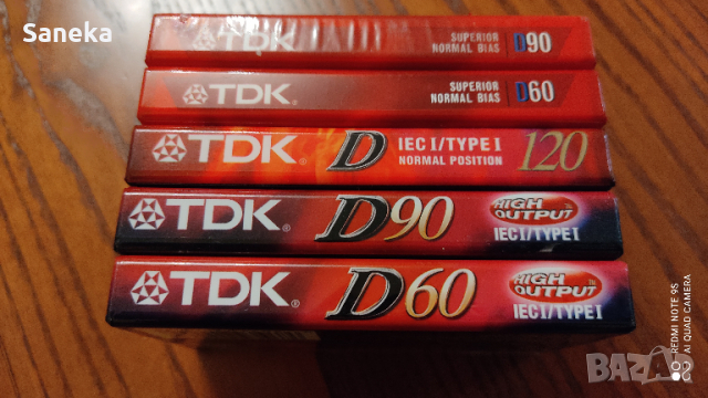 TDK D 60,D 90,D 120, снимка 5 - Аудио касети - 36478499