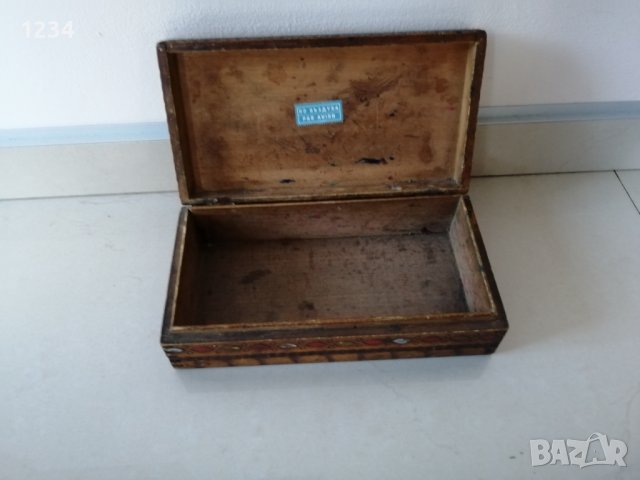 Дървена кутия 22 х 12 h 5 см, снимка 2 - Други стоки за дома - 37347848