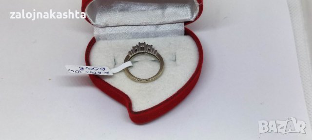 Американски Златен пръстен с Брилянти-2,60гр/10кр, снимка 6 - Пръстени - 39833893