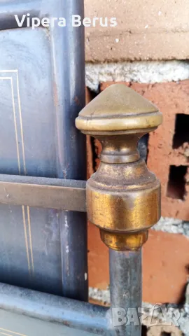 Старинно легло, креват., снимка 7 - Спални и легла - 48201462