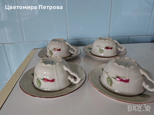 Комплект малки чашки за кафе различни видове, снимка 9 - Прибори за хранене, готвене и сервиране - 53204740