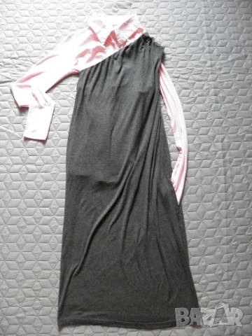 Асиметрична рокля с едно рамо S