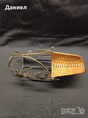 Поставка за вино, снимка 3 - Антикварни и старинни предмети - 53933376