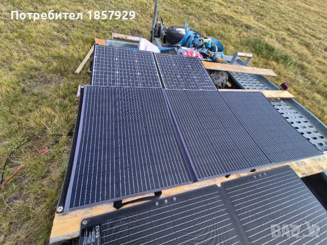 Соларен панел-100w 200w 300w, снимка 2 - Къмпинг осветление - 51184869