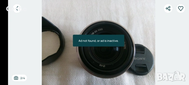 Sony 1855 Обектив, снимка 4 - Обективи и филтри - 54350962