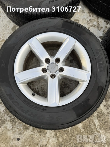 Джанти Audi 5x112, снимка 2 - Гуми и джанти - 56543528