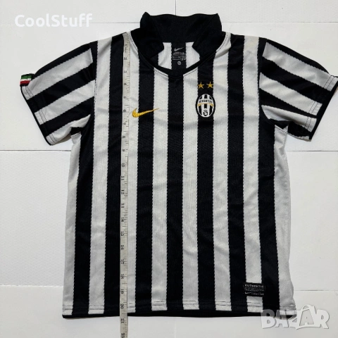 Детска Футболна Тениска Juventus Nike 2011/10 Размер 7-8 г, снимка 2 - Детски тениски и потници - 53876598