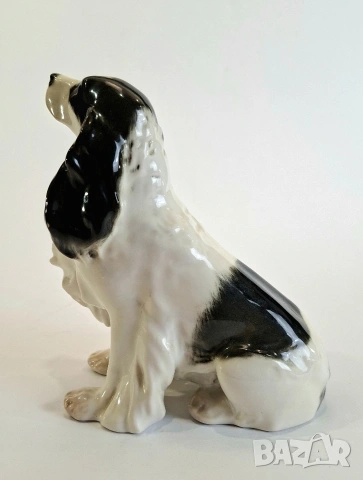 Порцеланова Фигурка на Куче - Кокер Шпаньол - ЛФЗ