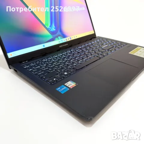 ASUS ViviBook 15/FHD IPS/i5-1235U/16GB/512GB/Iris Xe/Подсветка, снимка 4 - Лаптопи за работа - 56185675