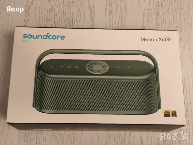 Soundcore X600 Green перфектен, снимка 5 - Слушалки и портативни колонки - 54142254